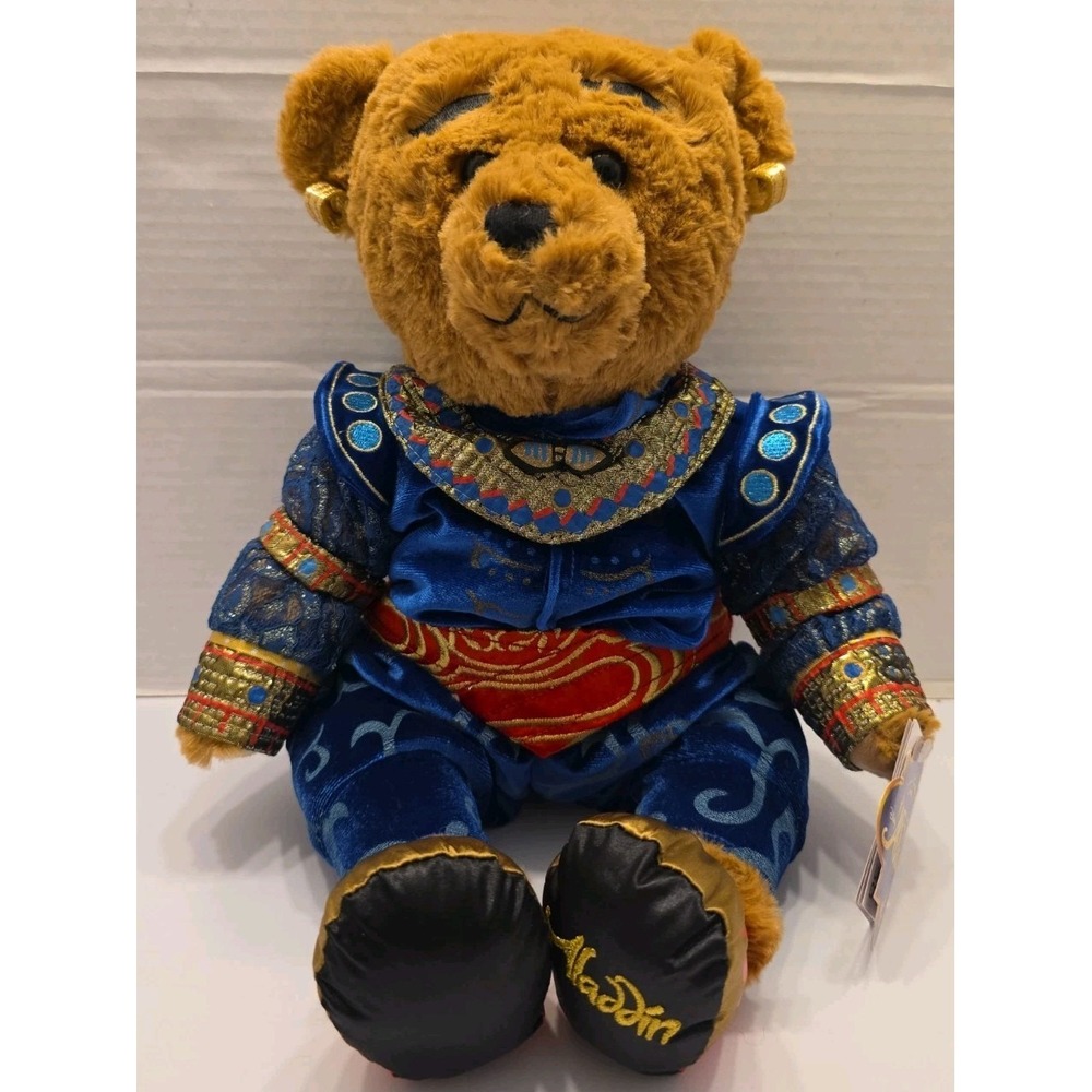 Disney Aladdin The Broadway Musical Genie Teddy Bear Plush 16" NWT Theater Merch